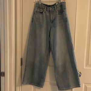 GAP Sky Blue Wide Leg Jeans